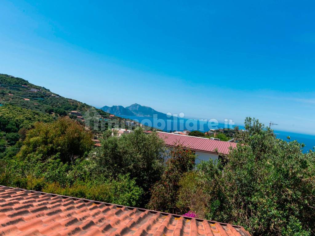 Panoramatická vila v Massa Lubrense se zahradou